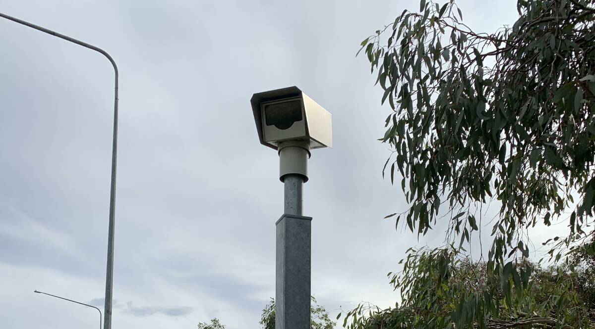 The software of Gatso's traffic cameras didn't connect properly to the ACT system for 16 full days. Picture: Peter Brewer