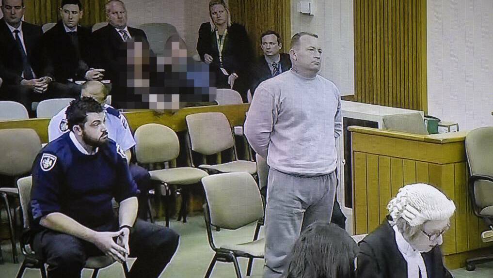 Graham Dillon at his sentencing in 2018.