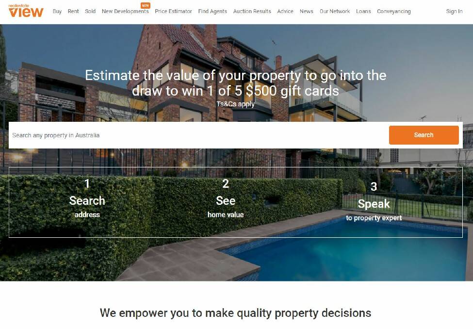 The View Media Group includes property portal realestateview.com.au