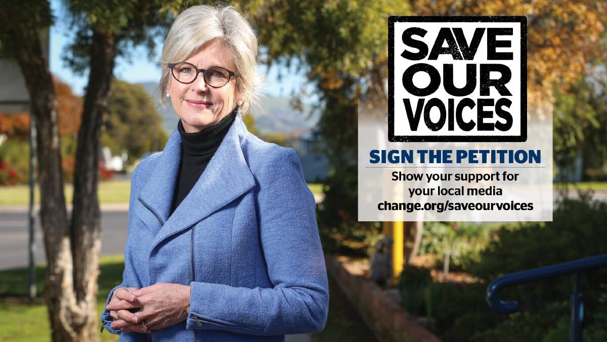 Indi MP Helen Haines says the Save Our Voices campaign is 