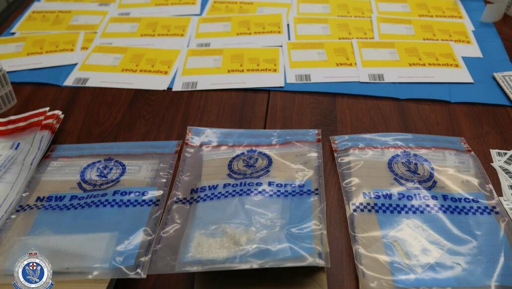 Seized: NSW Police and Australian Border Force intercepted drugs linked to "NSWGreat".
