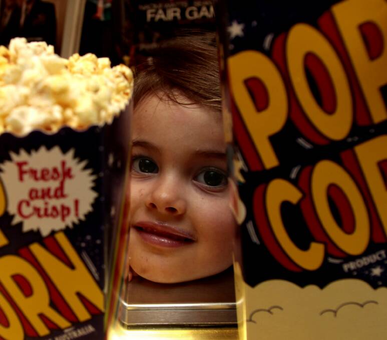 Popcorn, choc tops and big-screen movie magic at the cinema. Picture by Jonathan Carroll. 