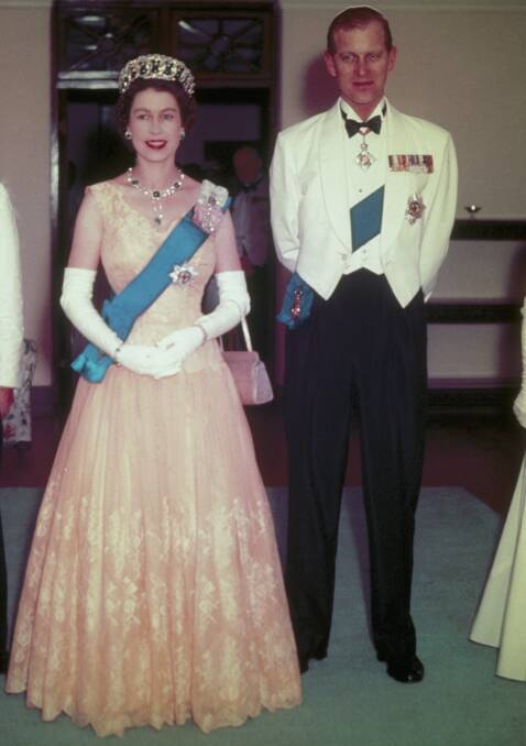 The Queen with Prince Philip in Australia in 1954. Picure by Getty Images