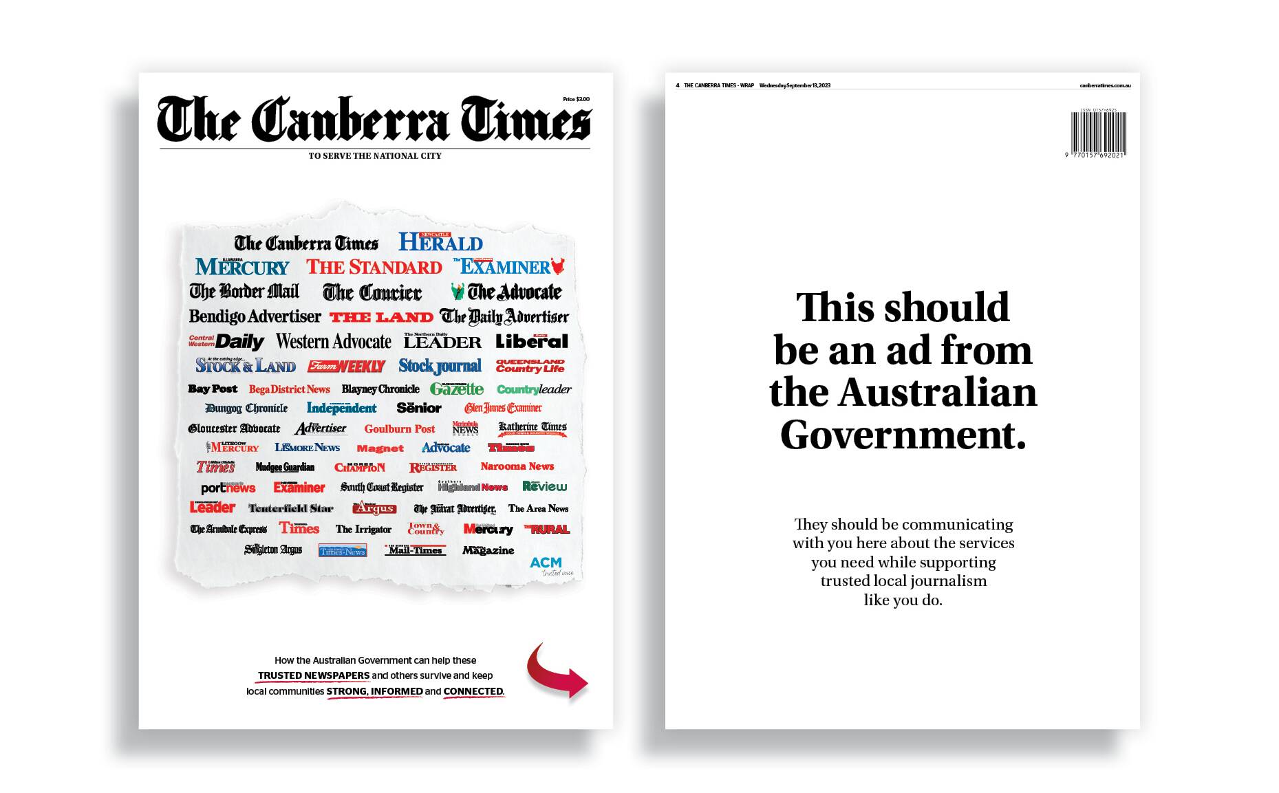 Australian Magazine  Canberra Central ACT
