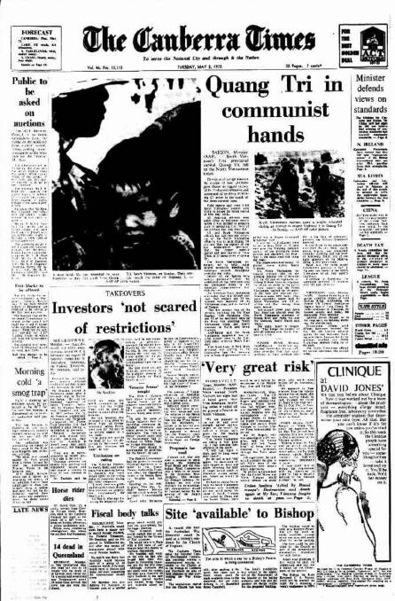 Times Past: May 2, 1972