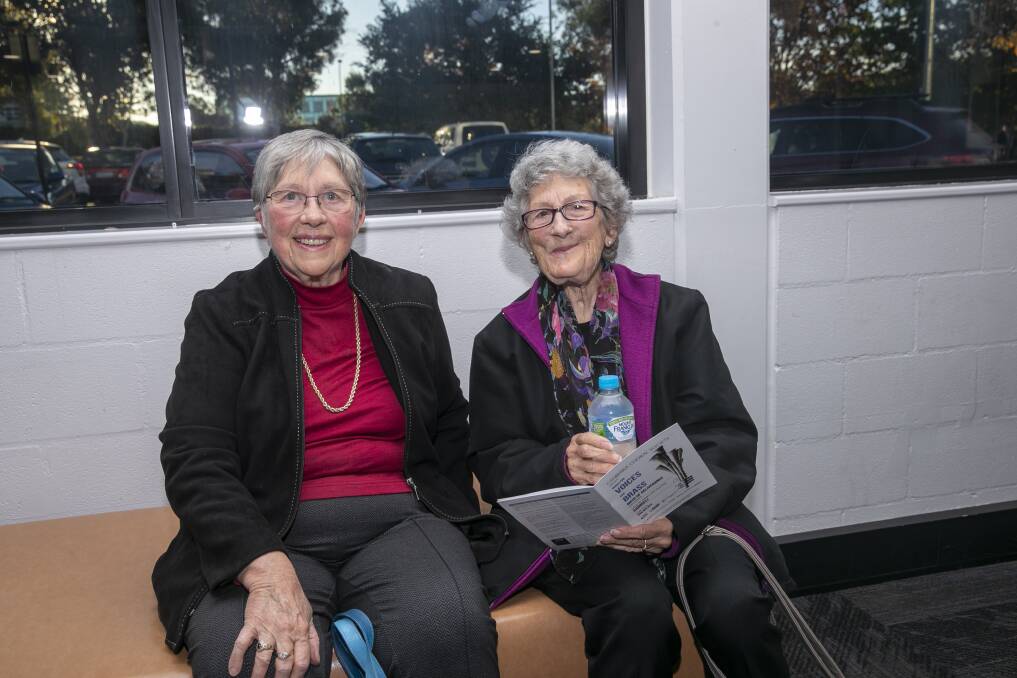 Carol Grout-smith and Lyn Greenfield of Griffith.