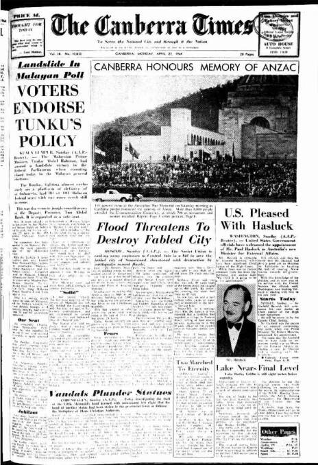 Times Past: April 27, 1964