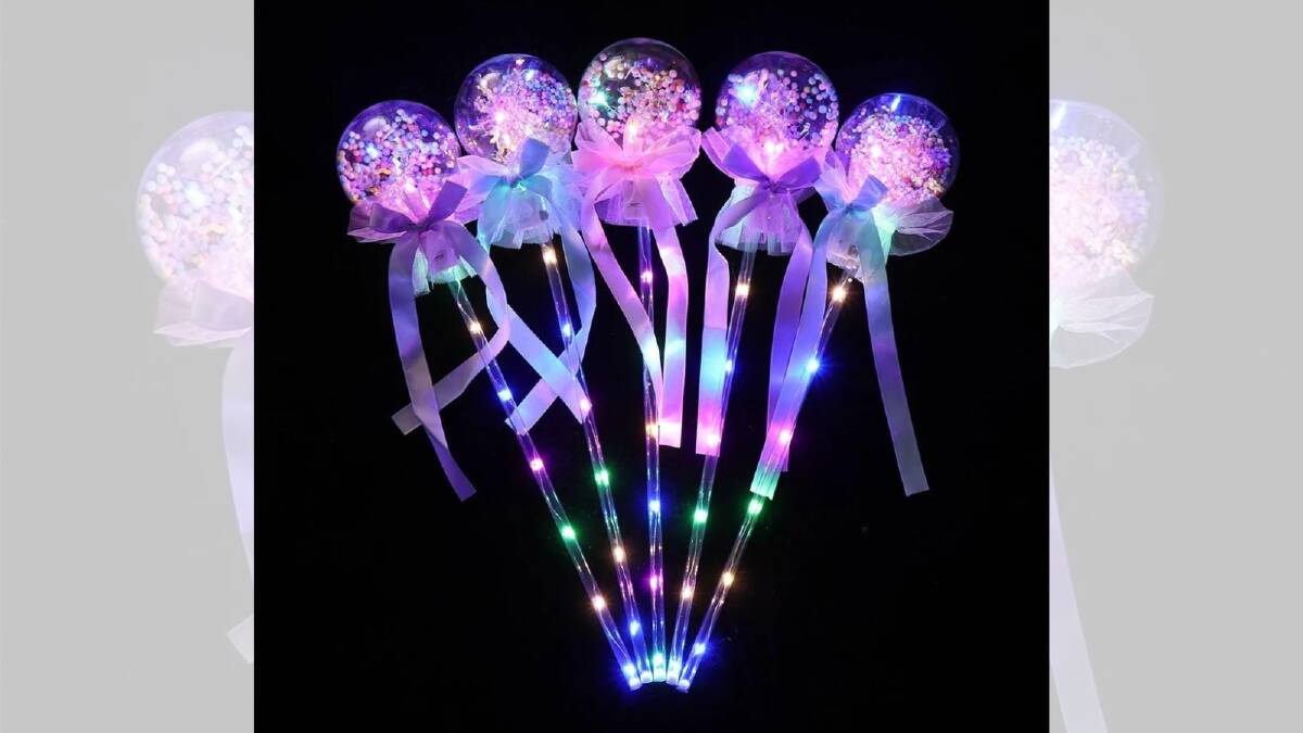 Lux Glow and Toy Co's mini bobo light up balloons have been recalled following safety concerns. Picture by ACCC