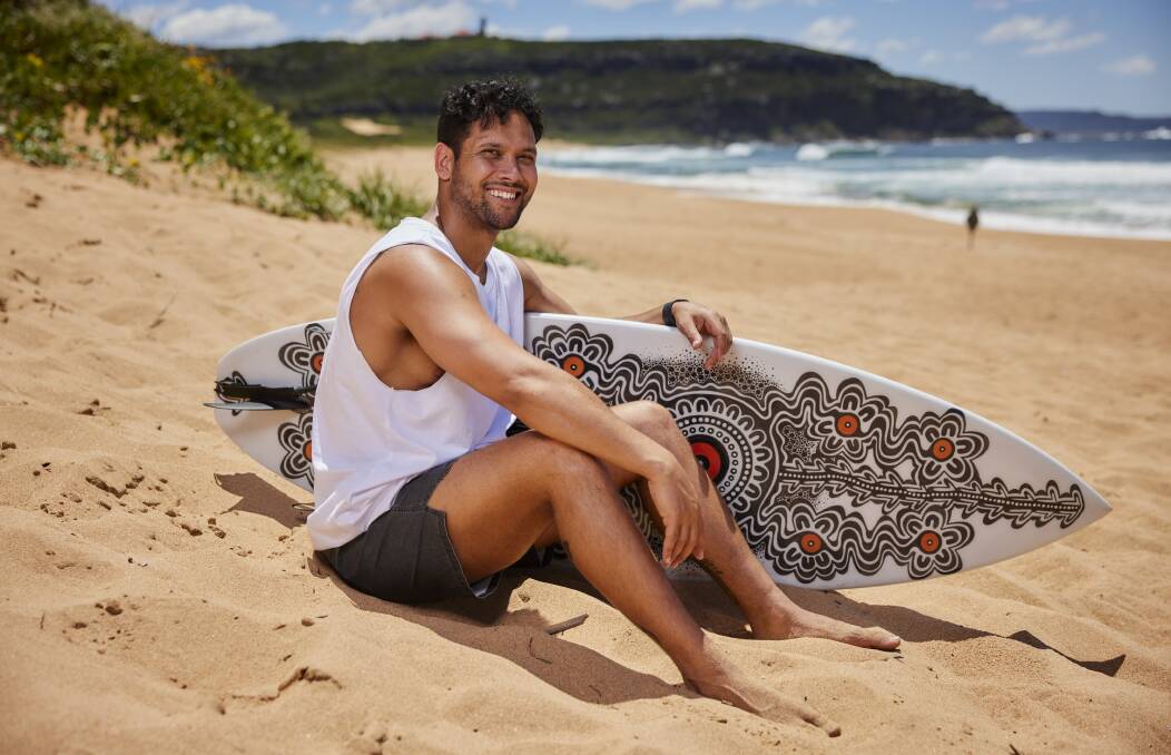 Kyle Shilling is the first Indigenous main character on Home and Away, he'll be on screen from January, 2023. Picture by Seven