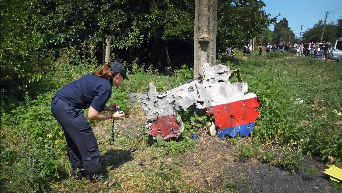 The Australian Federal Police played a crucial role in the investigation of the downing of MH17. Picture by AFP