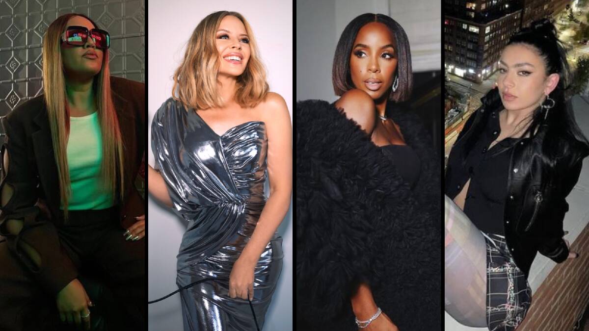 Jessica Mauboy, Kylie Minogue, Kelly Rowland and Charli XCX are among the huge line up of performers at the Sydney WorldPride festival this summer. Pictures by @jessicamauboy, Darenoted Ltd, @kellyrowland, @charli_xcx