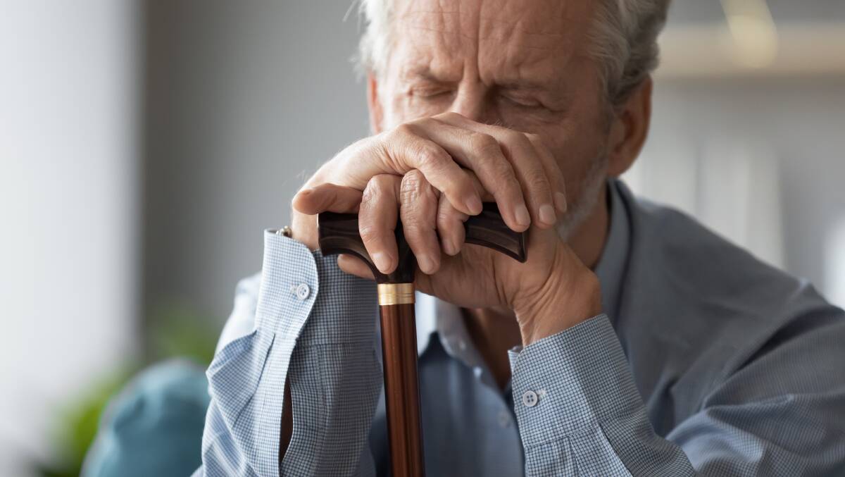 Elder abuse can affect men and women. Photo:Shutterstock.