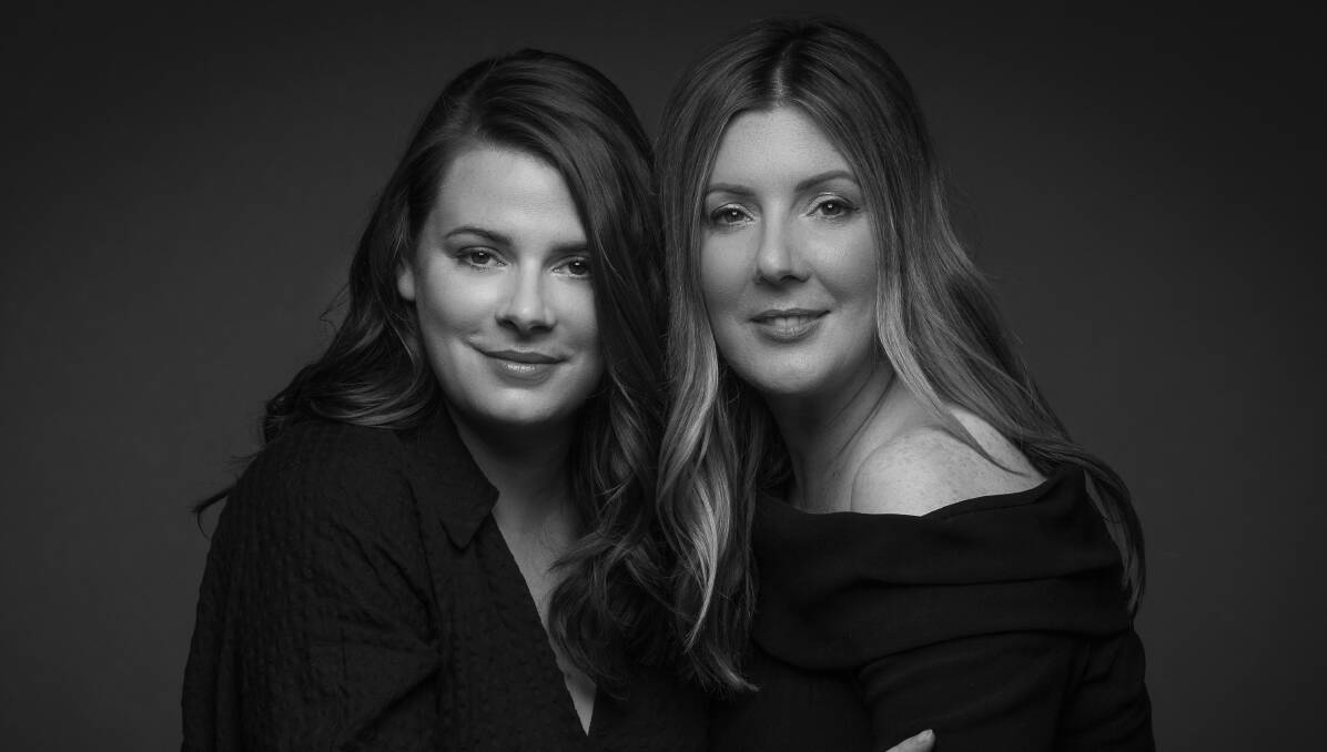 Caitlin Epps and Bec Gallagher have begun a podcast to open up conversations about the loss of children. Photo: Terri Basten