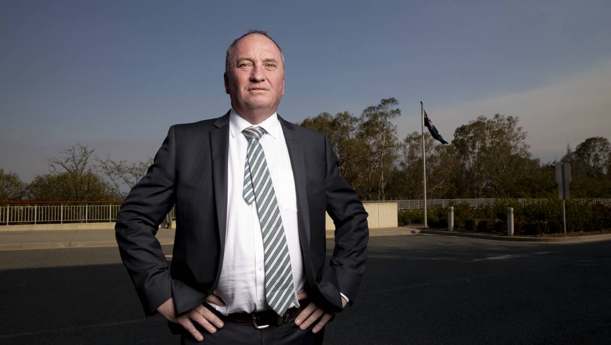 Nationals leader Barnaby Joyce is locked in talks with Prime Minister Scott Morrison about how to decarbonise the economy. Picture: Sitthixay Ditthavong