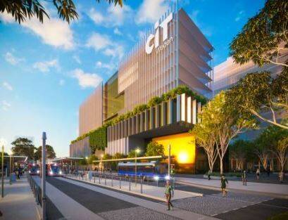 The ACT government is planning to spend up to $300 million on Woden's new CIT and transport interchange. Picture: Supplied