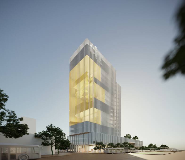 One of the design concepts for the new CIT campus in Woden Picture: ACT government