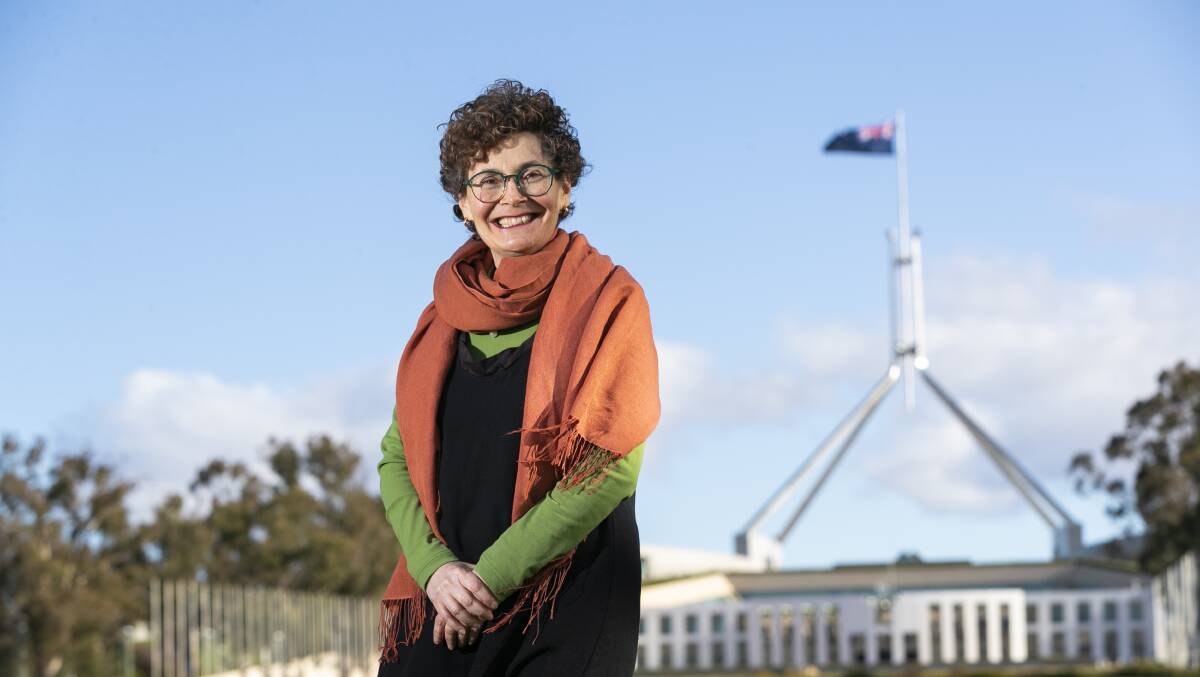 Constitutional expert Kim Rubenstein has been in talks with the Climate 200 fundraising group. Picture: Keegan Carroll