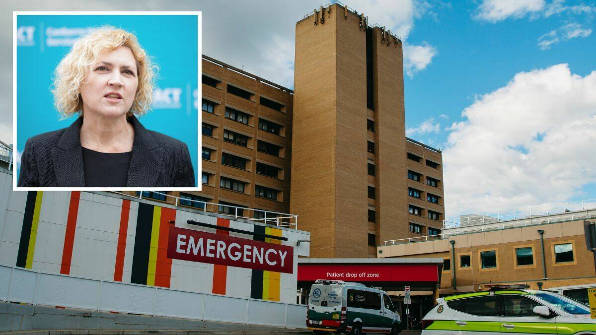ACT Minister for Disability Emma Davidson said the new plan to speed up hospital discharge rates would make a "real difference". File pictures