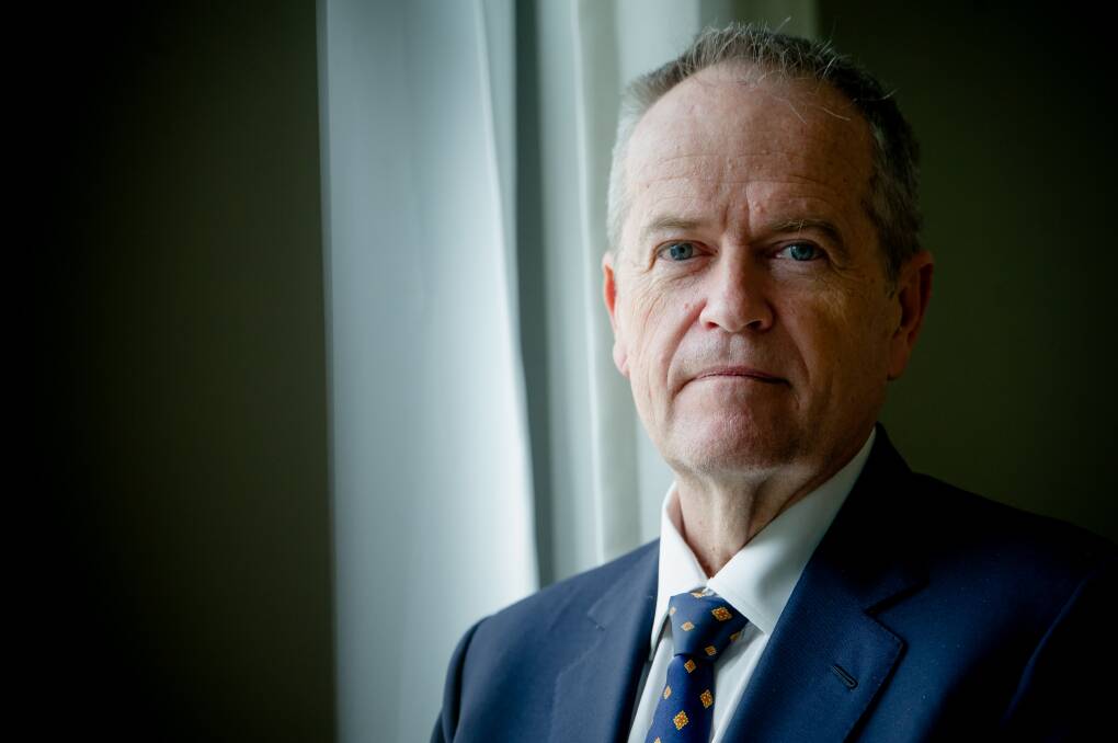 NDIS Minister Bill Shorten says the number of people with a disability working in the NDIA is too low. Picture by Elesa Kurtz