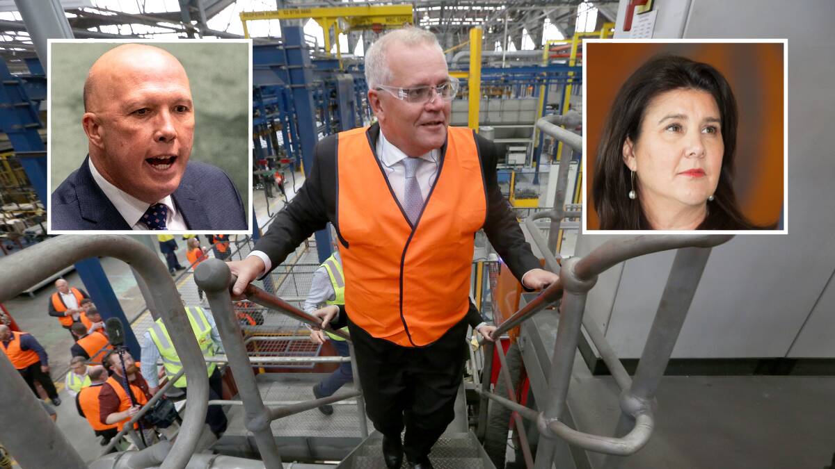 Scott Morrison led the Coalition to a disastrous federal election defeat. Pictures by staff photographers