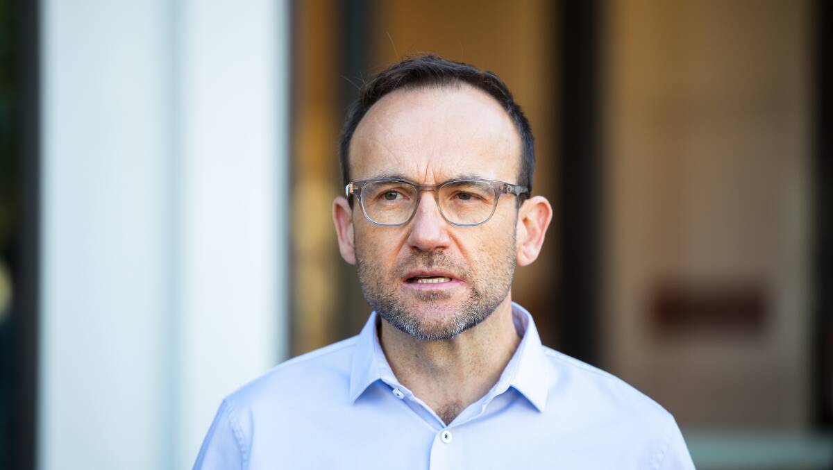 Greens leader Adam Bandt says the government will be expected to change its stance on coal and gas if it wins the right to host a UN climate summit. Picture: Sitthixay Ditthavong