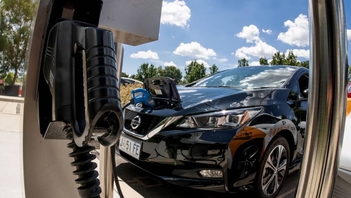 The government wants to accelerate the switch to electric vehicles to help cut emissions in the transport sector. Picture: Sitthixay Ditthavong 