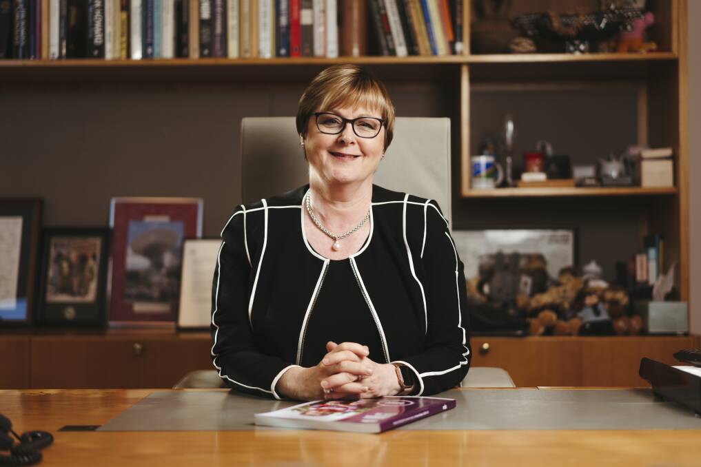 New NDIS Minister Linda Reynolds Picture: Dion Georgopoulos