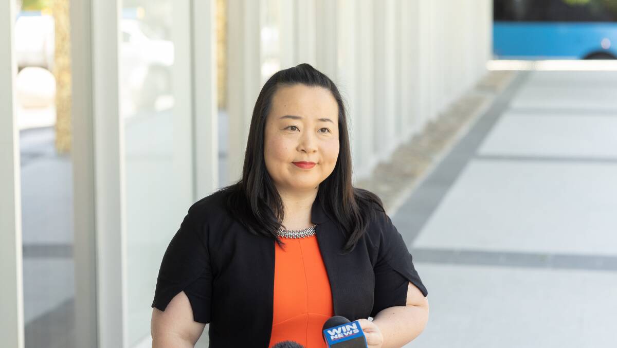 Elizabeth Lee has accused Chief Minister Andrew Barr of engaging in "gutter politics" after he claimed the Liberal leader had fallen out with her deputy Giulia Jones. Picture: Sitthixay Ditthavong