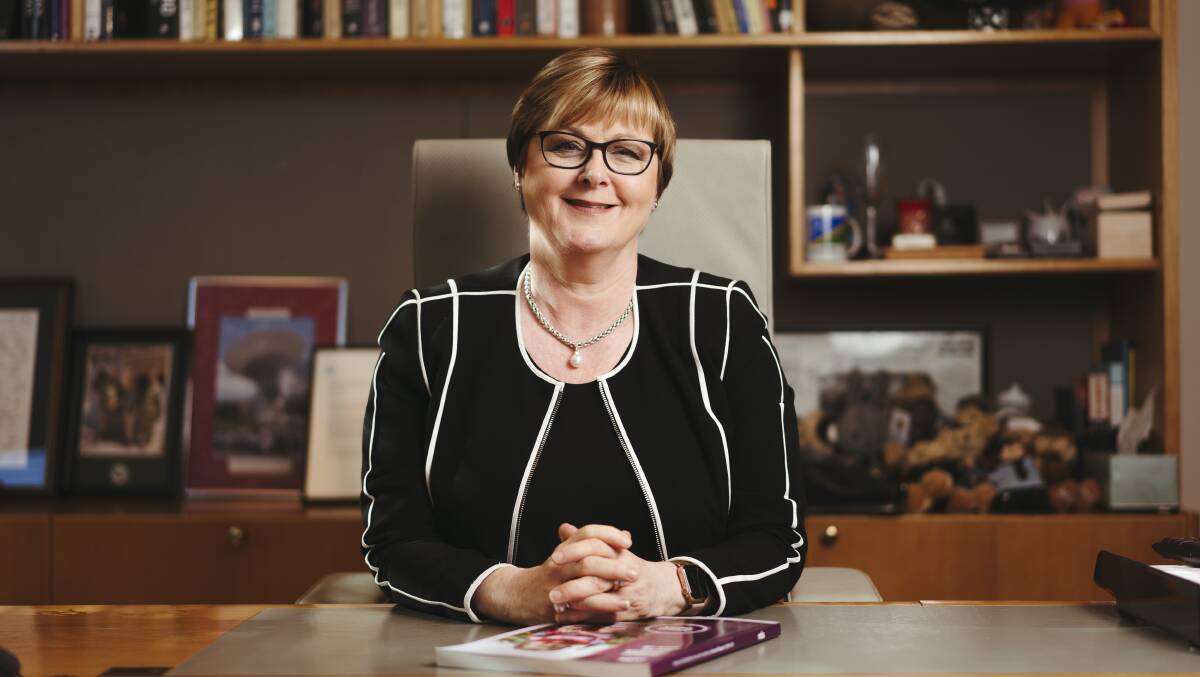 New NDIS Minister Linda Reynolds Picture: Dion Georgopoulos