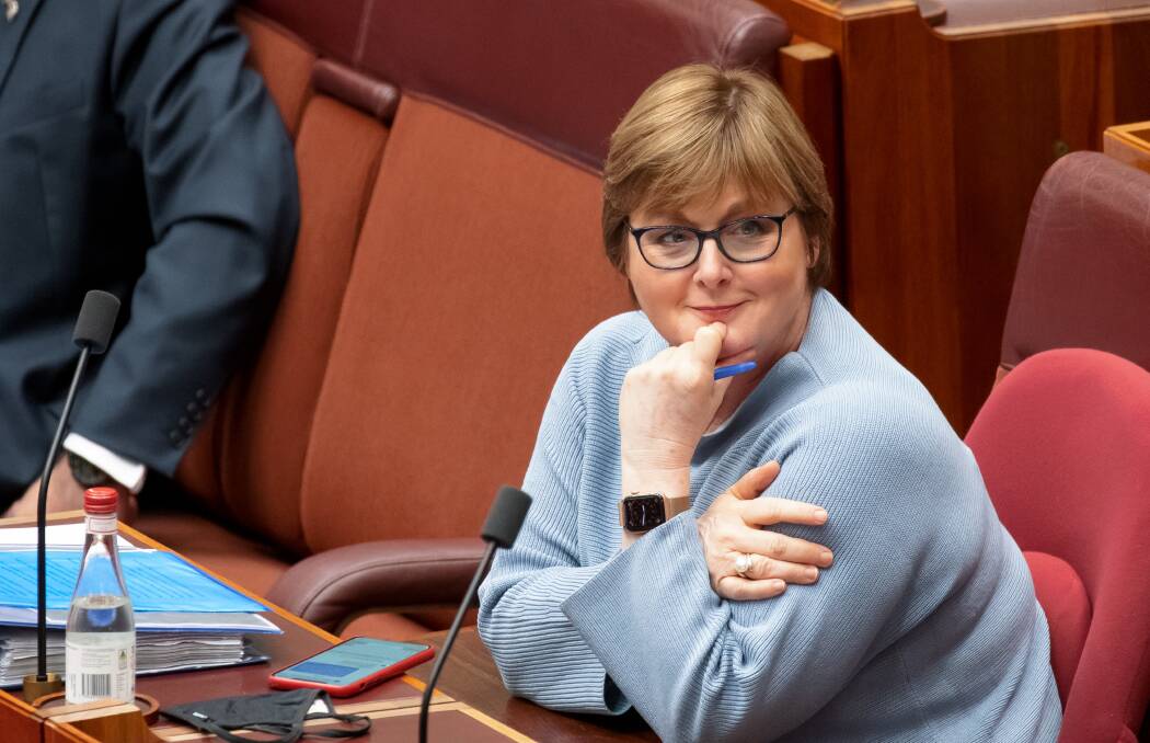 NDIS Minister Linda Reynolds. Picture: Sitthixay Ditthavong