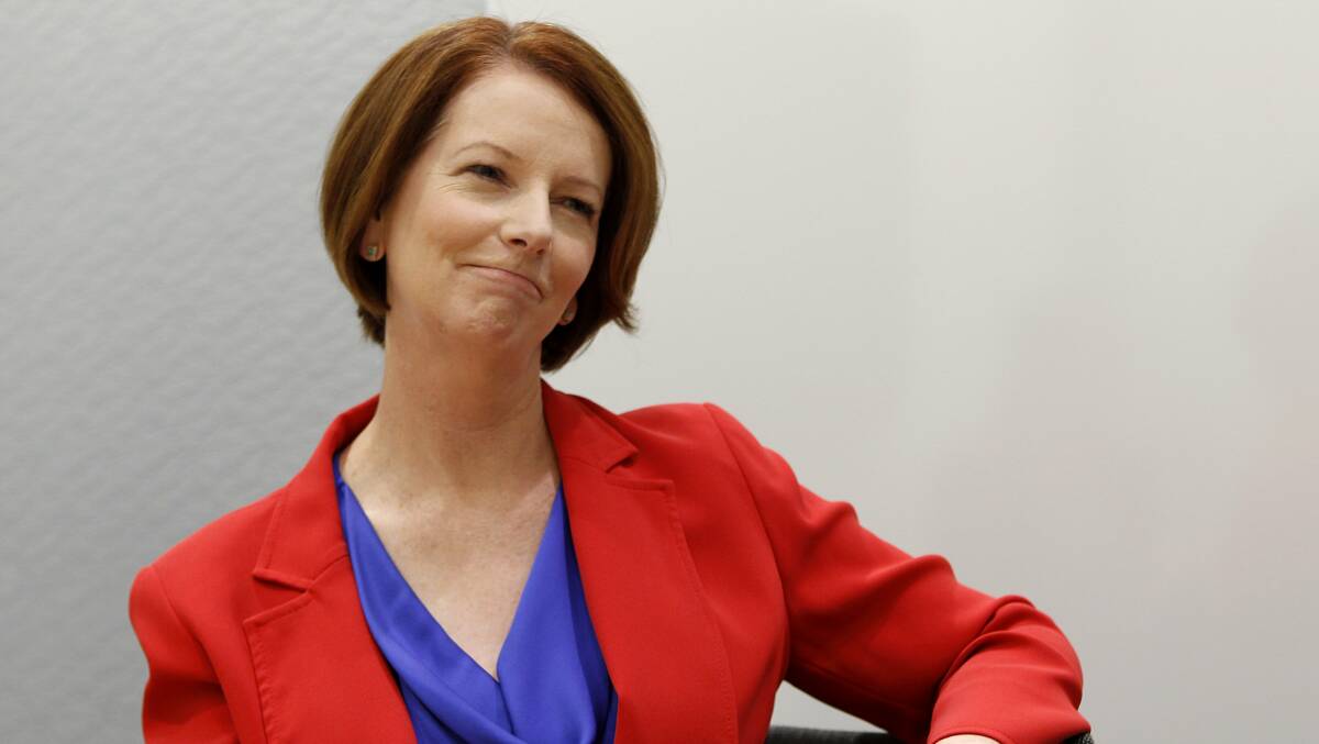 Former prime minister Julia Gillard championed the National Disability Insurance Scheme. Picture by ACM 