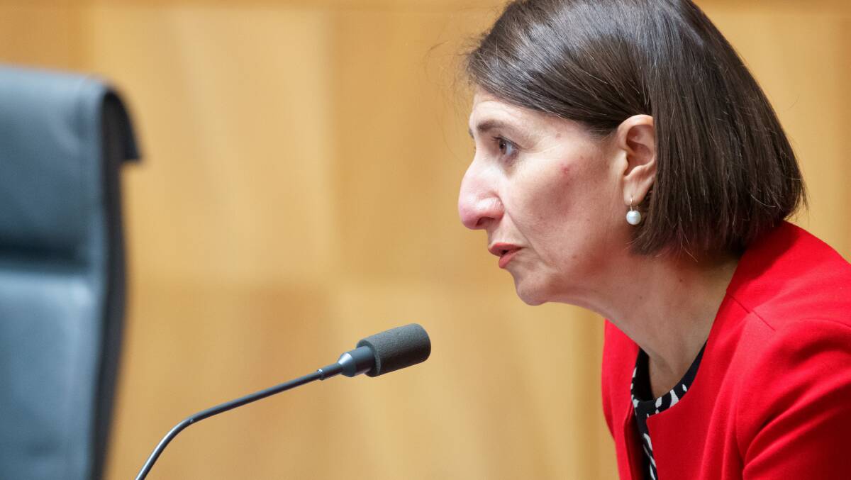 NSW Premier Gladys Berejiklian is under investigation by the state's anti-corruption watchdog. Picture: Sitthixay Ditthavong