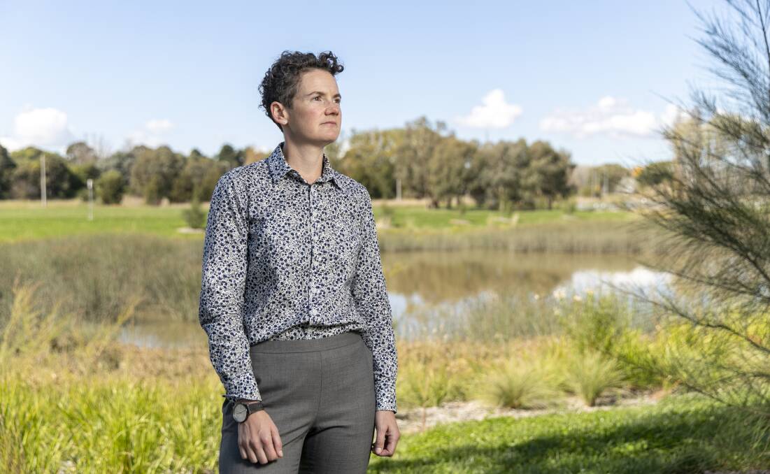 ACT Environment and Sustainability Commissioner Dr Sophie Lewis. Picture: Keegan Carroll