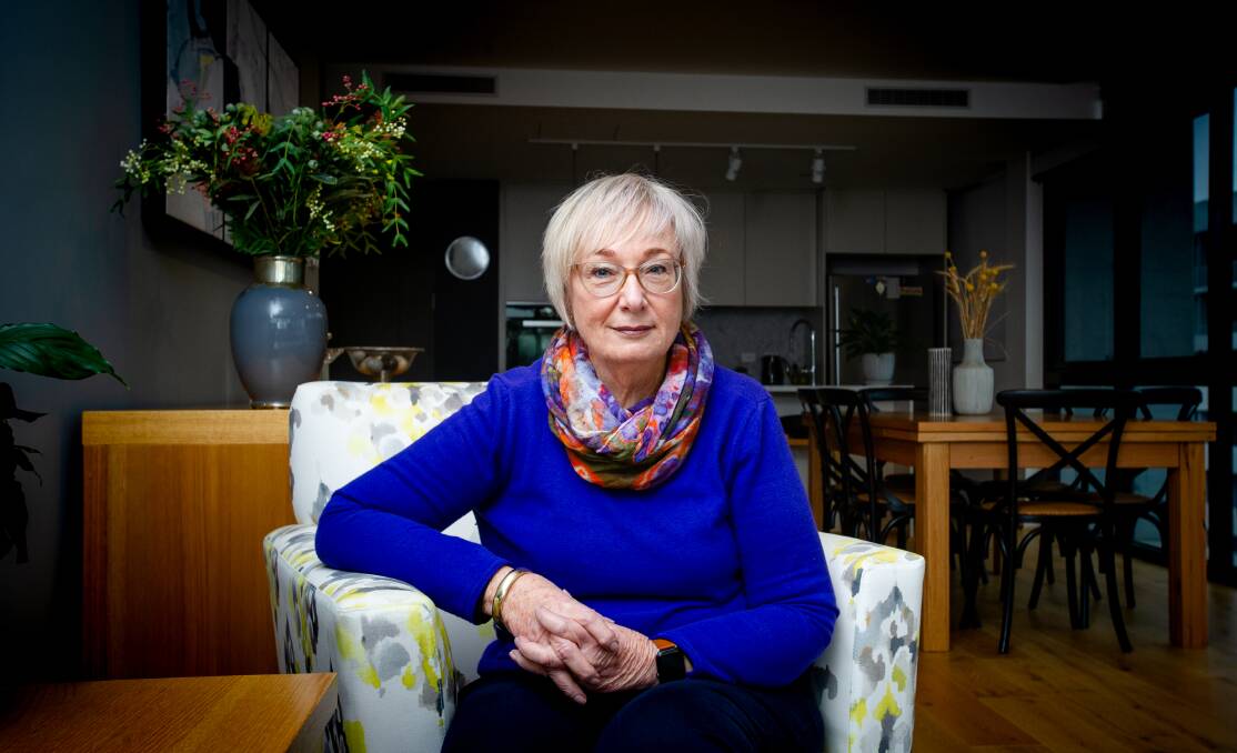 Ruth Wedd lost her husband to brain cancer in May 2020, and supports the campaign to legislate voluntary assisted dying. Picture: Elesa Kurtz