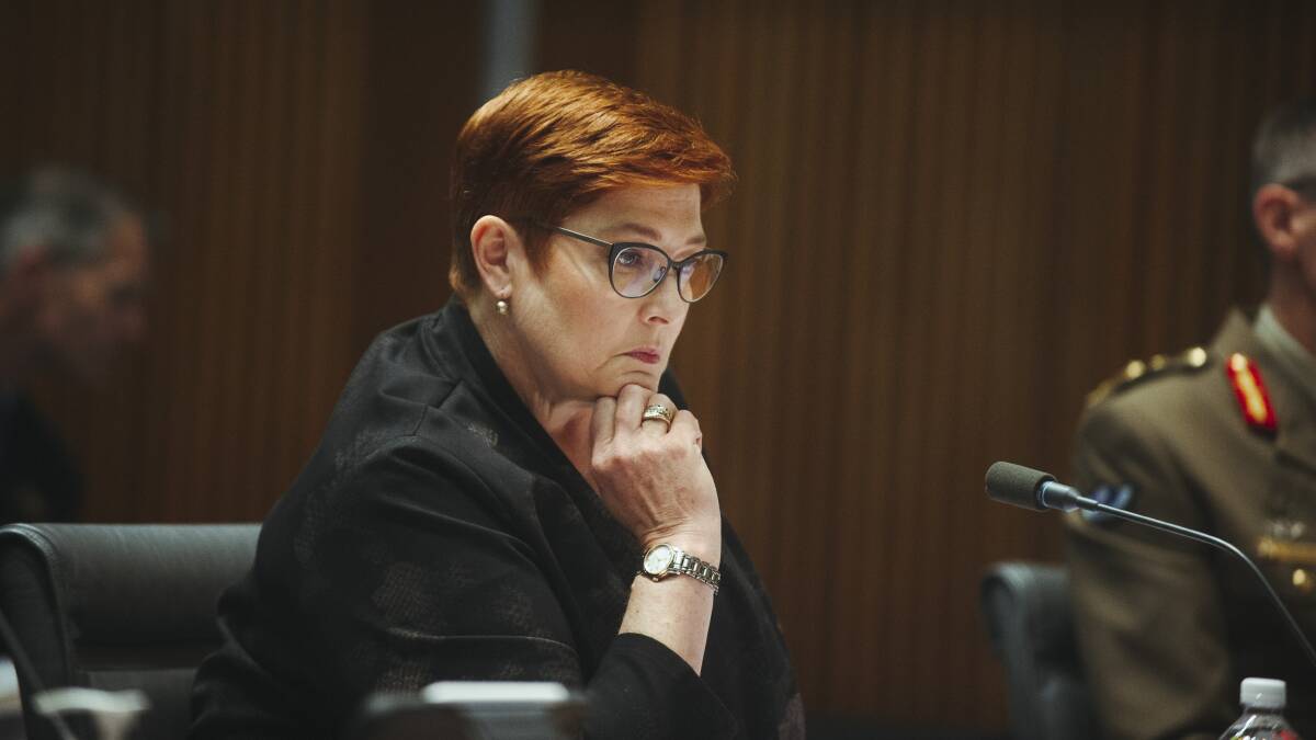 Foreign Minister Marise Payne has the power to tear up agreements states, universities and local councils have struck with foreign powers. Picture: Dion Georgopoulos