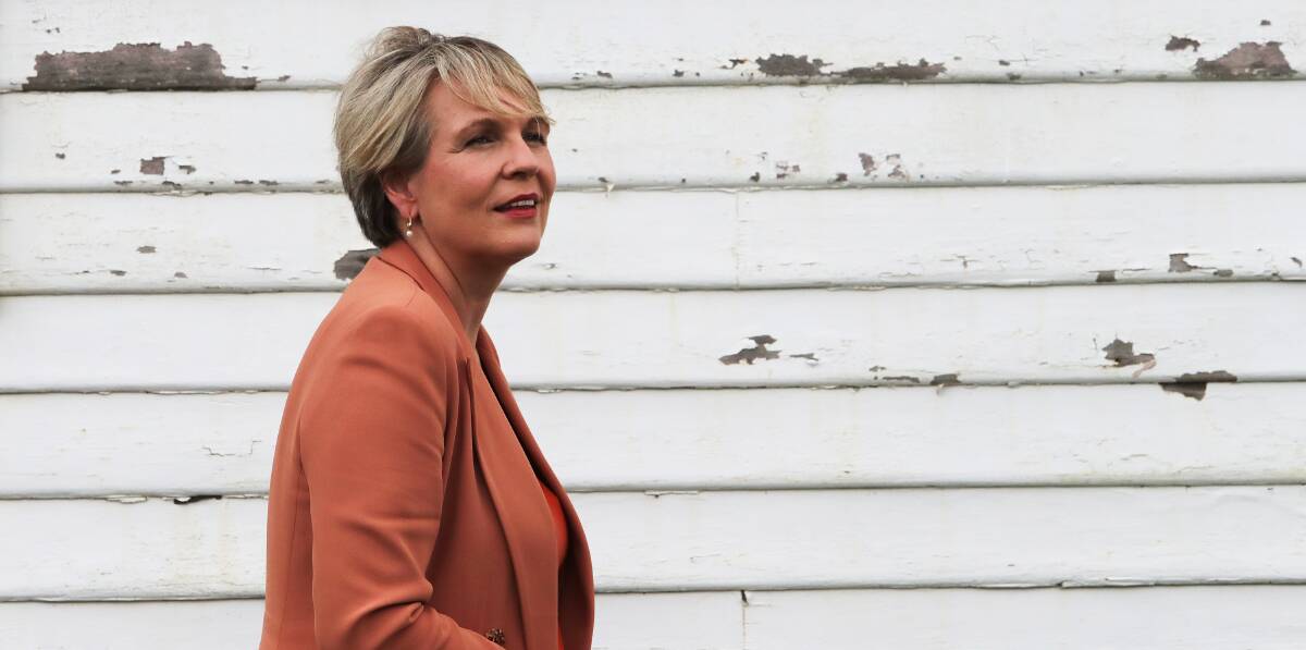 Tanya Plibersek appeared alongside Anthony Albanese for the first time during the election campaign on Wednesday. Picture: Peter Lorimer
