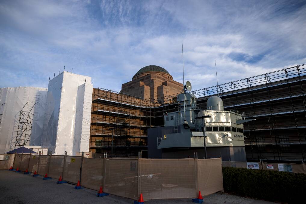 The National Capital Authority last week approved early works on the $500 million Australian War Memorial expansion. Picture: Sitthixay Ditthavong