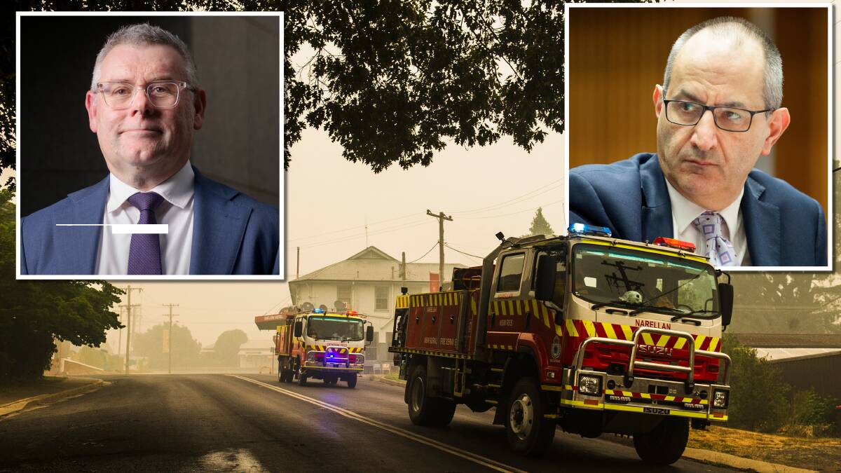 Emergency Management Minister Murray Watt agreed to a shake-up of federal disaster agencies on the advice of Home Affairs boss Mike Pezzullo. Pictures by ACM 