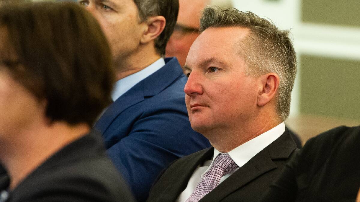 Labor's climate and energy spokesman Chris Bowen says governments must support traditional workers through the clean energy transition. Picture: Elesa Kurtz
