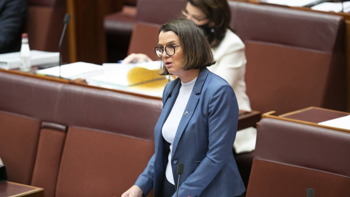 Minister for Families and Social Services Anne Ruston wants the Forrest Tennis Club frozen out of ACT government grant programs. Picture: Keegan Carroll