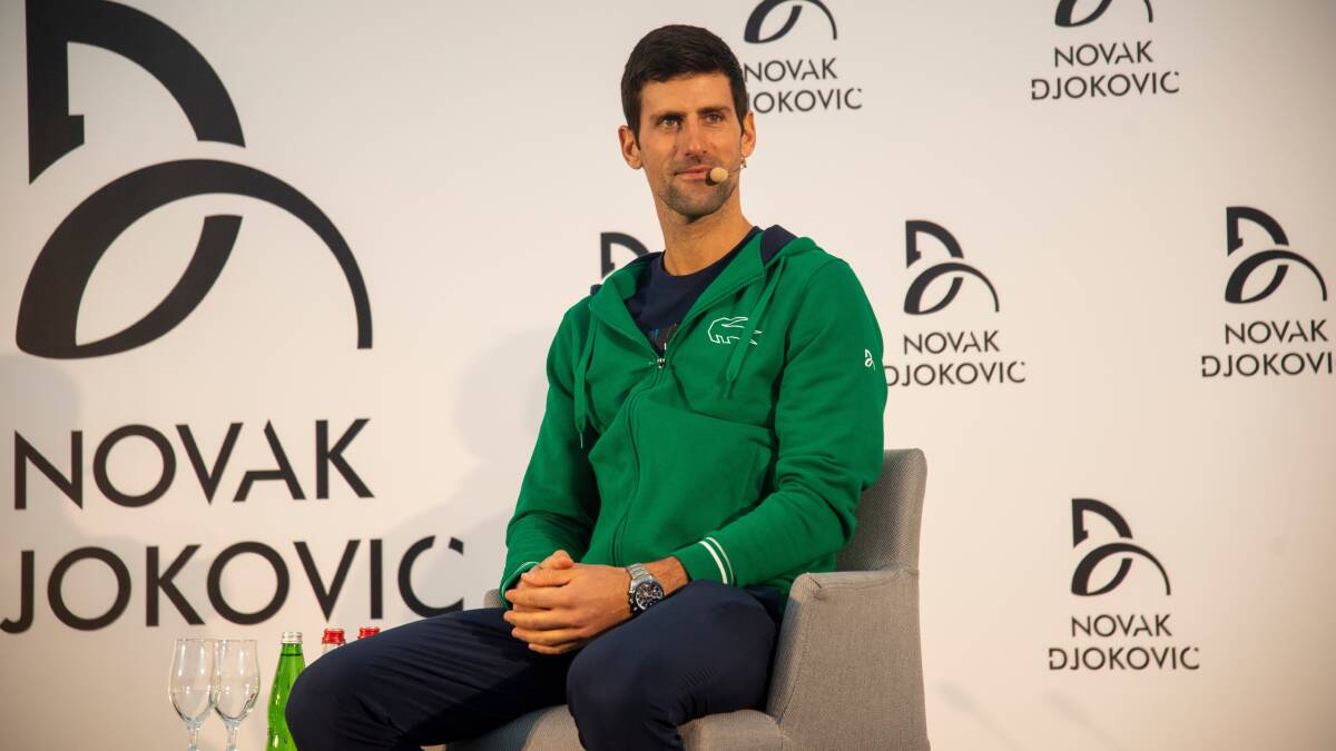 Tennis star Novak Djokovic will remain in immigration detention as he fights to avoid deportation. Picture: Shutterstock