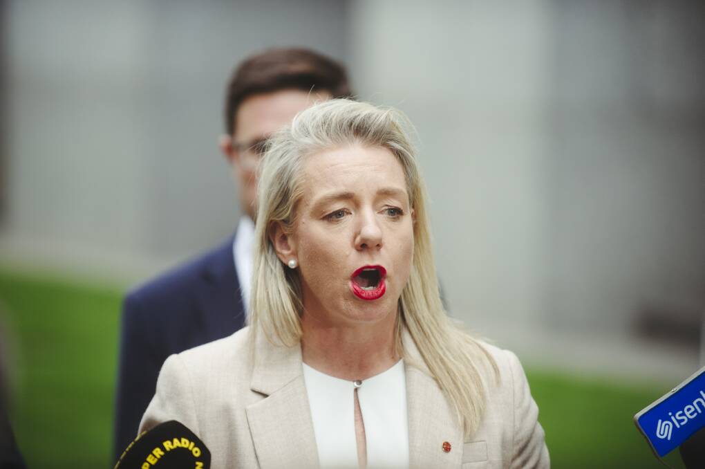 Bridget McKenzie's exile on the backbench following her role in the so-called "sports rorts" scandal lasted 516 days. Picture: Dion Georgopoulos