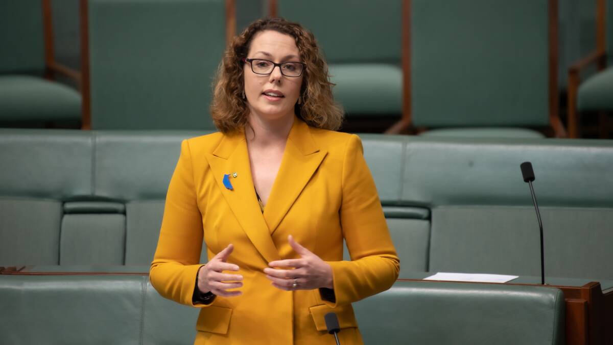Canberra MP Alicia Payne has urged her colleages to back a bill to restore territory rights. Picture: Karleen Minney