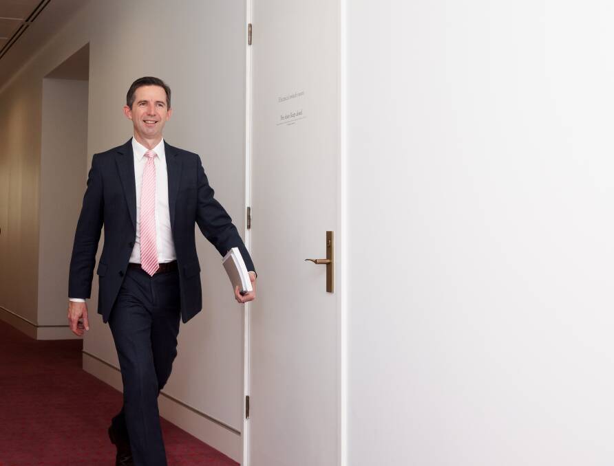 Opposition senate leader Simon Birmingham has promised to back the bill. Picture: Sitthixay Ditthavong 