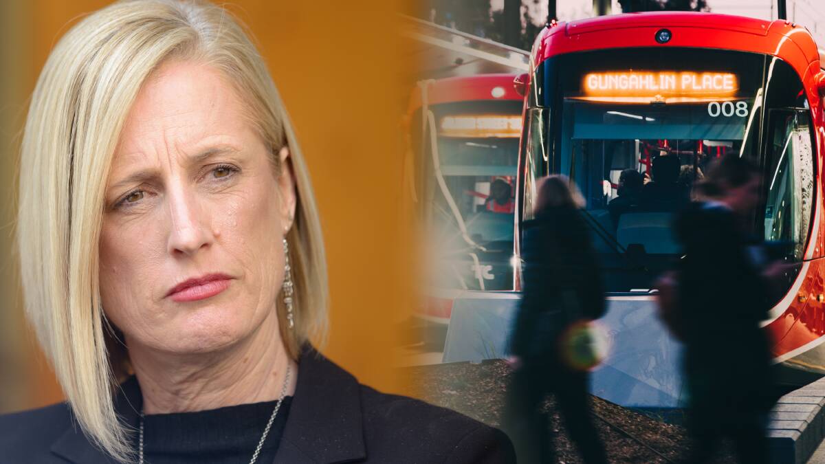 Finance Minister Katy Gallagher has helped deliver extra funding for Canberra's light rail project. 
