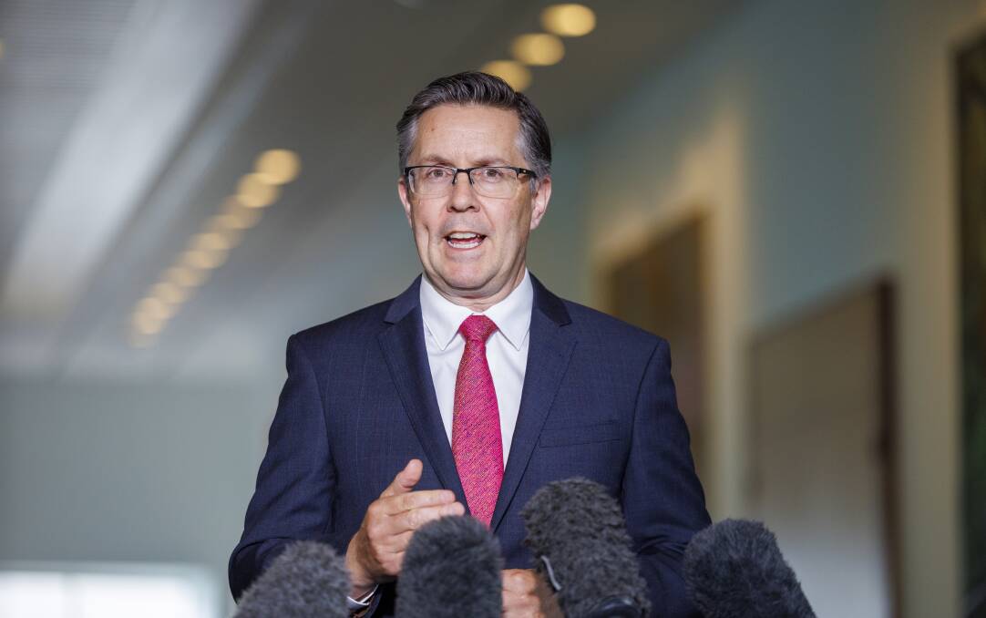 Health Minister Mark Butler said there was no quick fixes to problems in the primary health system. Picture by Keegan Carroll