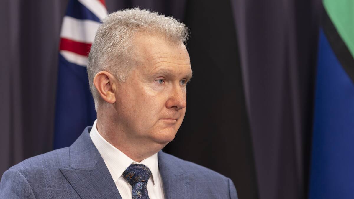 Workplace Relations Minister Tony Burke has agreed to tweak Labor's contentious IR bill. Picture by Keegan Carroll