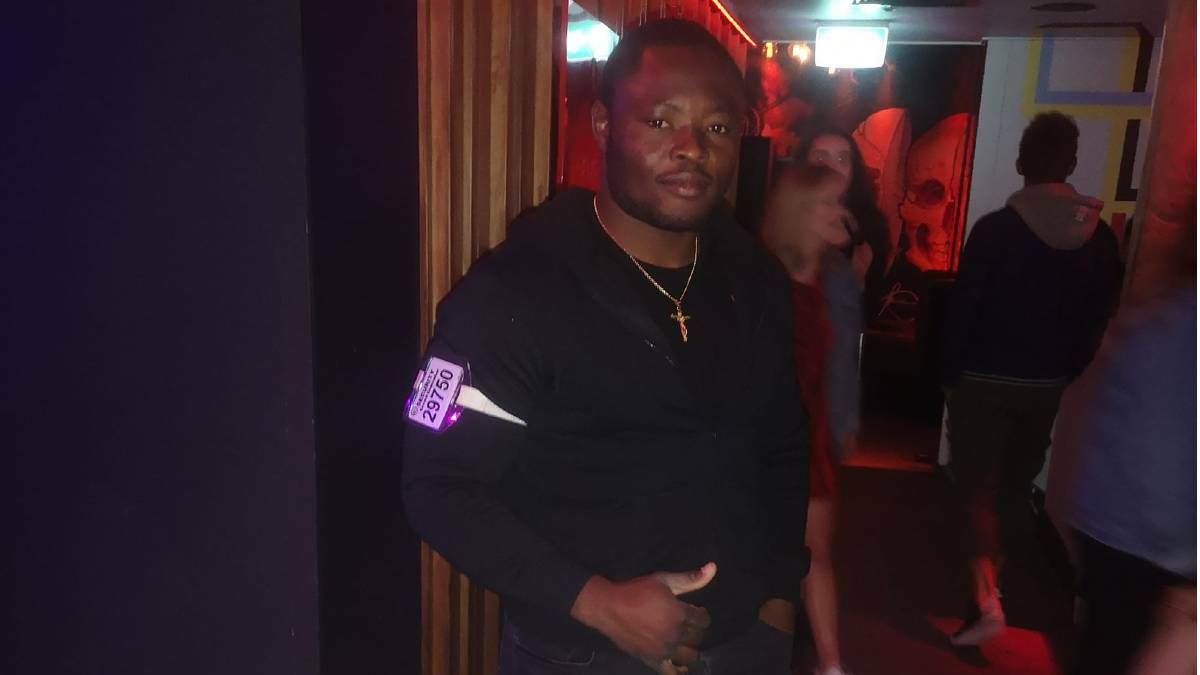 Commonwealth Games wrestler and Canberra bouncer Cedric Nyamsi, 27, said he was Canberra's first COVID-19 case. Picture: Facebook