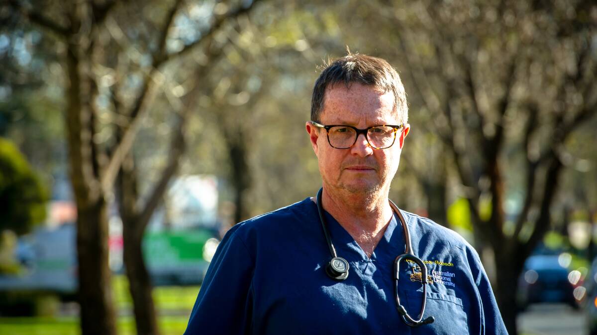 Australian Medical Association president Steve Robson said there was "nothing" in the new report to help patients right now. Picture by Elesa Kurtz. 
