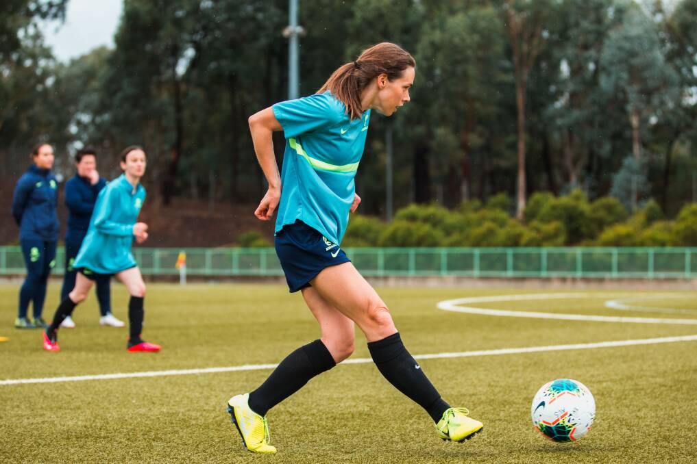 Matilda Mason wants to be part of the inaugural ParaMatildas side heading to Spain next month. Picture: FA